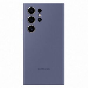 Puzdro Silicone Cover pre Samsung Galaxy S24 Ultra, violet EF-PS928TVEGWW