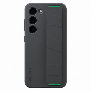 Puzdro Silicone Grip Cover pre Samsung Galaxy S23, black EF-GS911TBEGWW