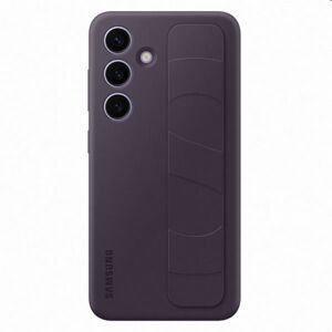 Puzdro Silicone Grip Cover pre Samsung Galaxy S24, dark violet EF-GS921CEEGWW