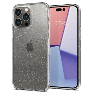 Puzdro Spigen Liquid Crystal Glitter pre Apple iPhone 14 Pro, crystal quartz ACS04954