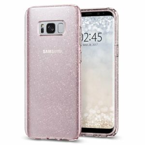 Puzdro Spigen Liquid Crystal Glitter pre Samsung Galaxy S8 Plus - G955F, Rose Quartz 571CS21667