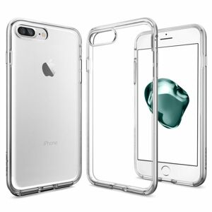 Puzdro Spigen Neo Hybrid Crystal pre Apple iPhone 7 Plus a iPhone 8 Plus, Satin Silver 043CS20684