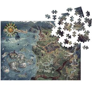 Puzzle Witcher World Map (The Witcher) DAR003215
