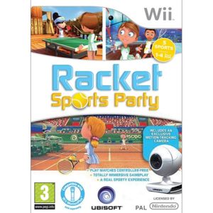 Racket Sports Party + kamera Wii