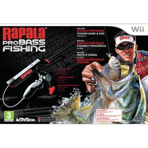 Rapala Pro Bass Fishing + udica Wii