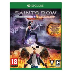 Saints Row 4: Re-Elected + Gat out of Hell (First Edition) XBOX ONE