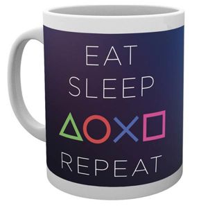 Šálka Eat Sleep Play Repeat (Playstation) MG1064