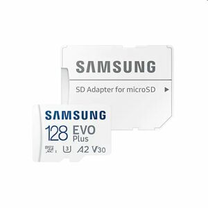 Samsung EVO Plus Micro SDXC 128GB (2021) + SD adaptér MB-MC128KAEU