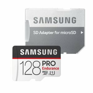 Samsung Micro SDXC PRO Endurance 128GB + SD adaptér, UHS-I U1, Class 10 - rýchlosť 100/30 MB/s (MB-MJ128GA/EU) MB-MJ128GA/EU