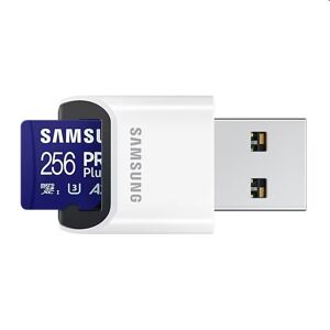 Samsung PRO Plus Micro SDXC 256GB + USB adaptér MB-MD256SBWW