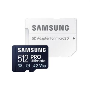 Samsung PRO Ultimate Micro SDXC 512 GB, SD adaptér MB-MY512SAWW