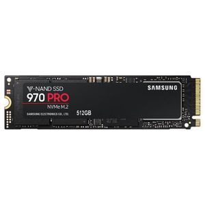Samsung SSD 970 PRO, 512GB, NVMe M.2 MZ-V7P512BW