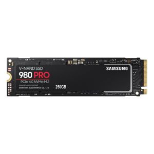 Samsung SSD 980 PRO, 250 GB, NVMe M.2 - rýchlosť 64002700MBs (MZ-V8P250BW) MZ-V8P250BW