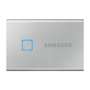 Samsung SSD T7 Touch, 2TB, USB 3.2 - rýchlosť 1050/1000 MB/s (MU-PC2T0S/WW), Silver MU-PC2T0S/WW