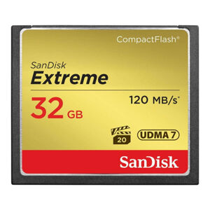 SanDisk Extreme CompactFlash 32 GB 120 MBs SDCFXSB-032G-G46
