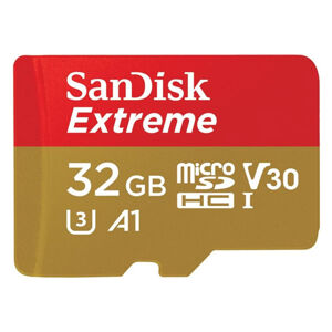 SanDisk Extreme microSDHC 32 GB Mobile Gaming SDSQXAF-032G-GN6GN