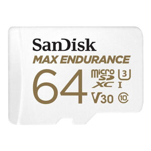 SanDisk MAX ENDURANCE microSDXC 64 GB s adaptérom SDSQQVR-064G-GN6IA