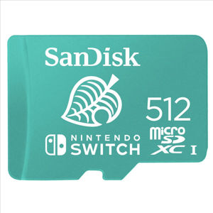 Sandisk micro SDXC 512 GB for Nintendo Switch