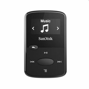 SanDisk MP3 Clip Jam 8 GB MP3, black - OPENBOX (Rozbalený tovar s plnou zárukou) SDMX26-008G-E46K