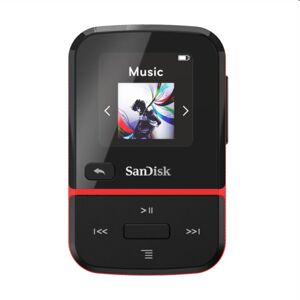 SanDisk MP3 Clip Sport Go 32 GB, black - OPENBOX (Rozbalený tovar s plnou zárukou) SDMX30-032G-E46K