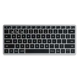 Satechi klávesnica Slim X1 Bluetooth Backlit Keyboard, strieborná ST-BTSX1S