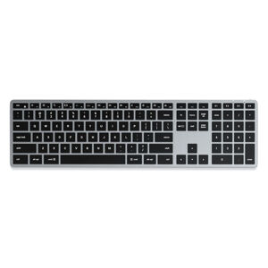 Satechi klávesnica Slim X3 Bluetooth Backlit Keyboard, strieborná ST-BTSX3S