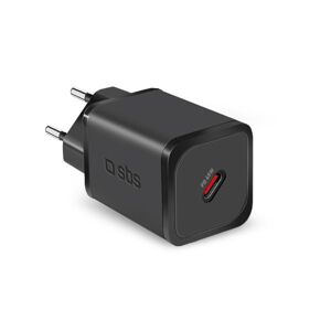 SBS Cestovný adaptér Mini USB-C, GaN, 45 W, PD, čierna TETRGAN1C45W