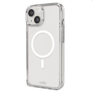 SBS Puzdro Light Mag kompatibilné s MagSafe pre Apple iPhone 1413, transparentná TELIGMAGIP1461T