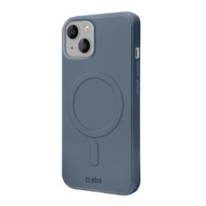 SBS Puzdro Smooth Mag kompatibilné s MagSafe pre iPhone 14 Plus, modrá TEMAGCOVRUBIP1467B