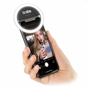 SBS Selfie kruhové svetlo pre smartphone TESELFIERINGLIGHT