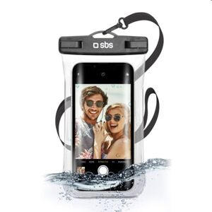 SBS Univerzálne vodotestné puzdro Selfie pre smartfóny do 6,8'', čierne TEWATERSELFIEK