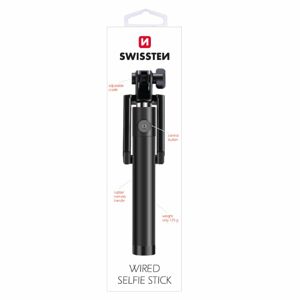 Selfie tyč Swissten s 3,5mm jack konektorom 32000200