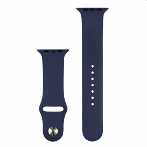 Silikónový remienok COTEetCI pre Apple Watch 38/40mm, tmavomodrá CS2085-MB