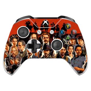 Skin na Xbox One Controller s motívom hry Red Dead Redemption 2 v2