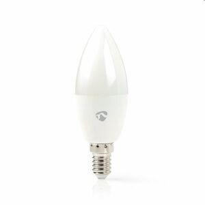 Nedis SMART LED žiarovka WIFILW13WTE14, E14, biela