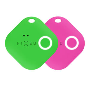 Smart tracker FIXED Smile s motion senzorom, DUO PACK-zelený + ružový FIXSM-SMM-GNPN