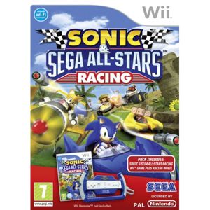 Sonic & SEGA All-Stars Racing + volant Wii