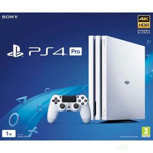 Sony PlayStation 4 Pro 1TB, glacier white  - OPENBOX (Rozbalený tovar s plnou zárukou) CUH-7216B