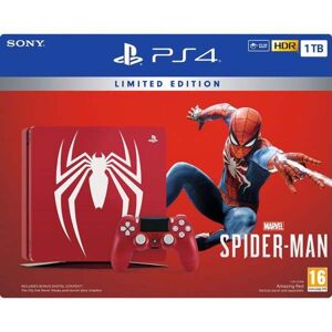 Sony PlayStation 4 Slim 1TB (Amazing Red Limited Edition) + Marvel’s Spider-Man CZ CUH-2216B