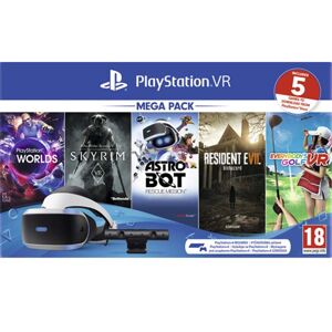 Sony PlayStation VR V2 (Mega Pack) + Sony PlayStation 4 Camera - OPENBOX (Rozbalený tovar s plnou zárukou) CUH-ZVR2