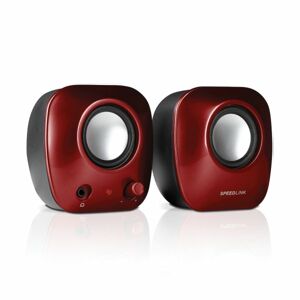 Speed-Link Snappy Stereo Speakers, red SL-8003-SRD