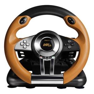 Speedlink Drift O.Z. Racing Wheel for PS3, black-orange - OPENBOX (Rozbalený tovar s plnou zárukou) SL-4495-BKOR