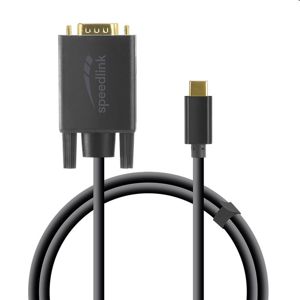 Speedlink kábel USB-C na VGA, 1.8m SL-180029-BK