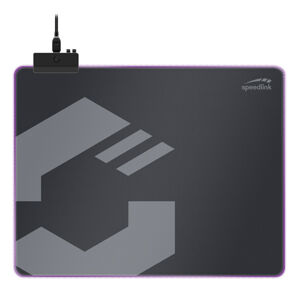 Speedlink Levas LED Soft Gaming Mousepad - Size M, black SL-620107-BK