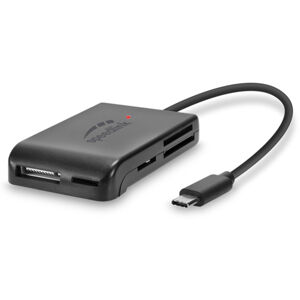 Speedlink Snappy Evo Card Reader All-in-One, USB-C, black - OPENBOX (Rozbalený tovar s plnou zárukou) SL-150200-BK