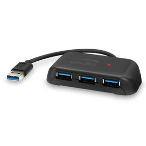 Speedlink Snappy Evo USB Hub, 4-Port, USB 3.0, Passive, black SL-140107-BK