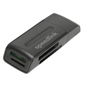 Speedlink Snappy Portable USB Card Reader USB 2.0, black SL-150003-BK