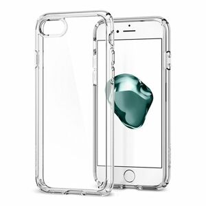 Púzdro Spigen Ultra Hybrid 2 iPhone 7/8/SE 2020 - Crystal Clear, transparentná