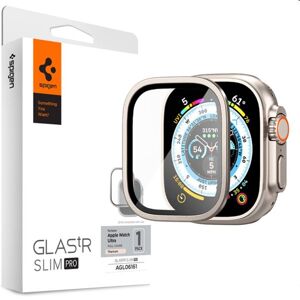 Spigen ochranné sklo Glas.tR Slim Pro pre Apple Watch Ultra, titán AGL06161