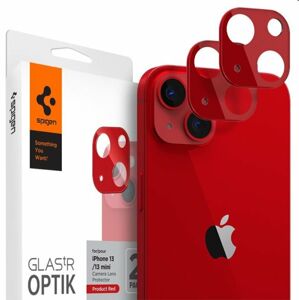 Spigen ochranné sklo na fotoaparát pre iPhone 13/13 mini, červené AGL04039